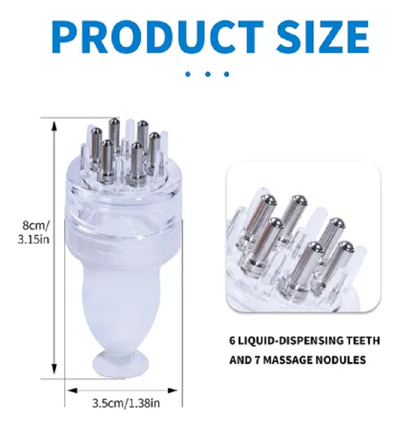 Miniatura 6 de Peine Aplicador De Aceite Capilar